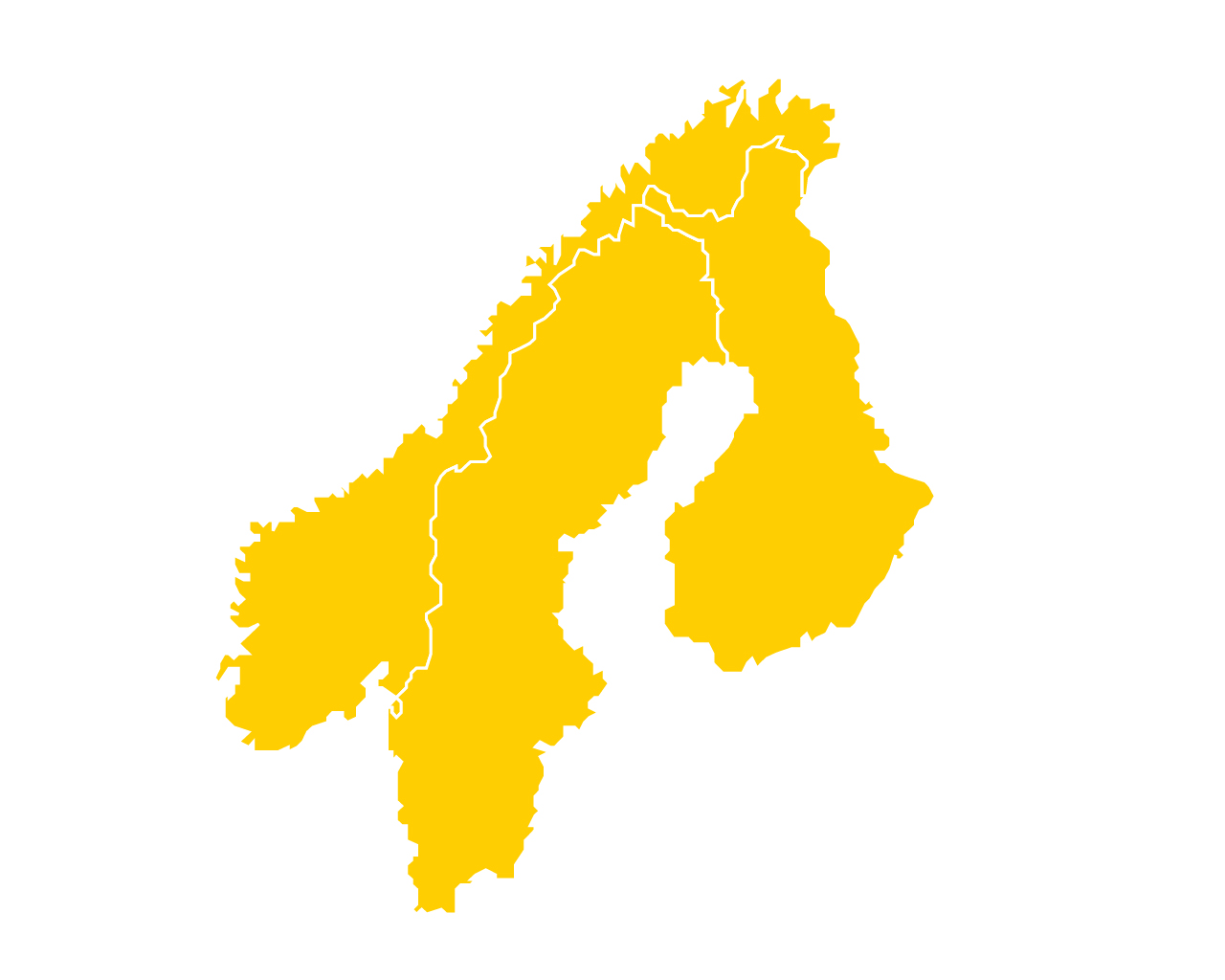 nordic map