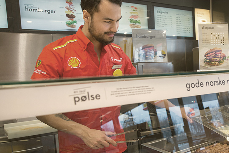 På våre stasjoner får du et variert tilbud
