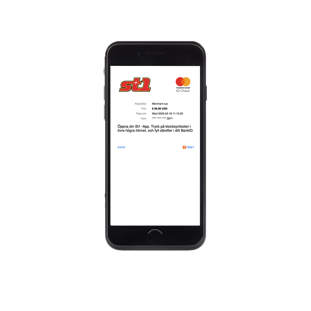 Använd Mastercard Identity Check så här