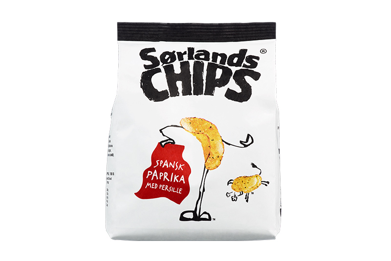 Sørlandschips paprika