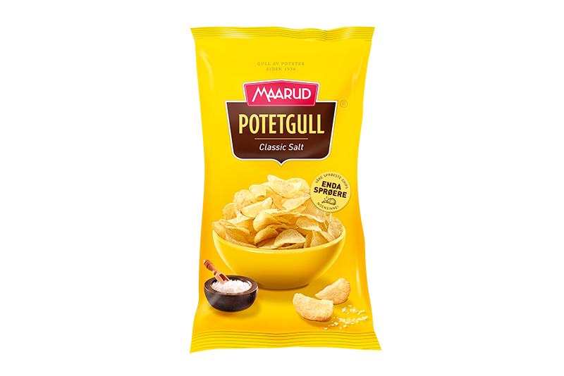 Potetgull salt