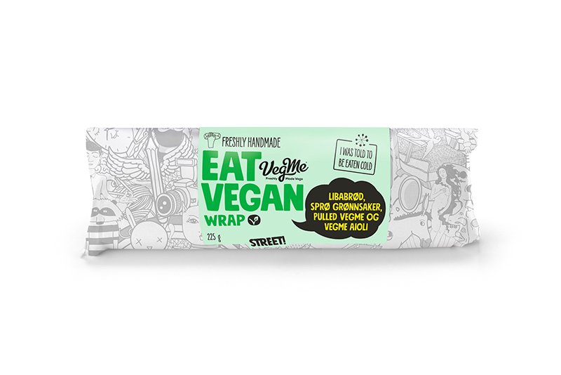 Street wrap vegan