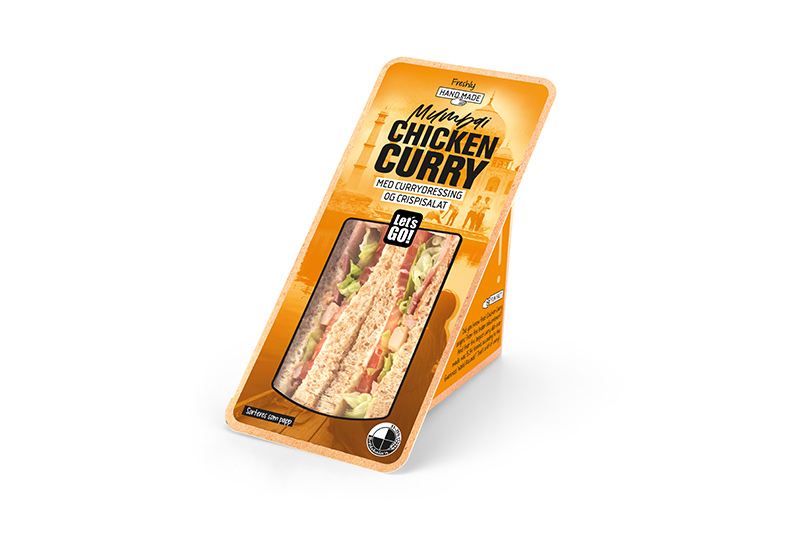 Sandwich chichen curry