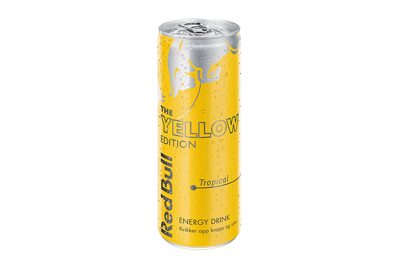 0.250ML Red Bull yellow edition