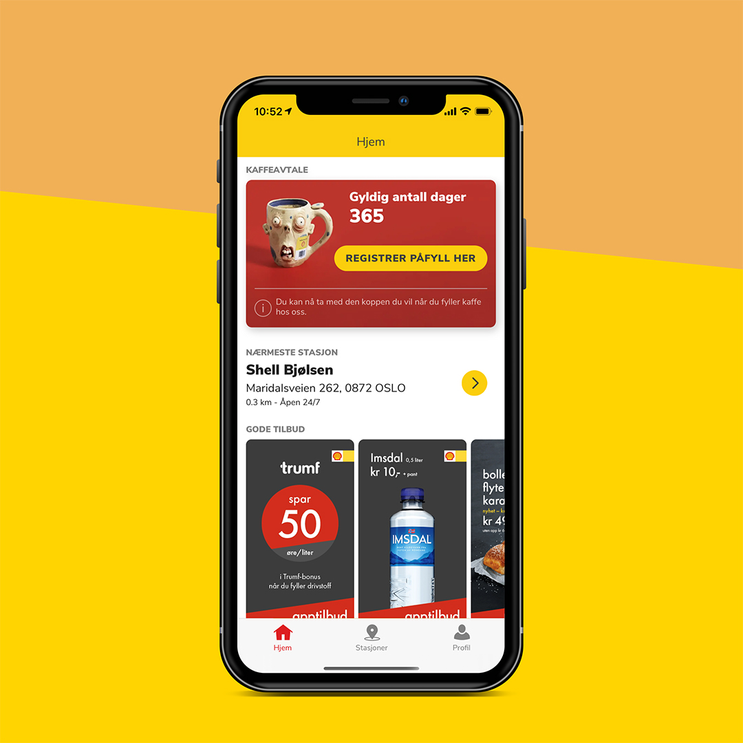 Vår app - snarveien til Shell