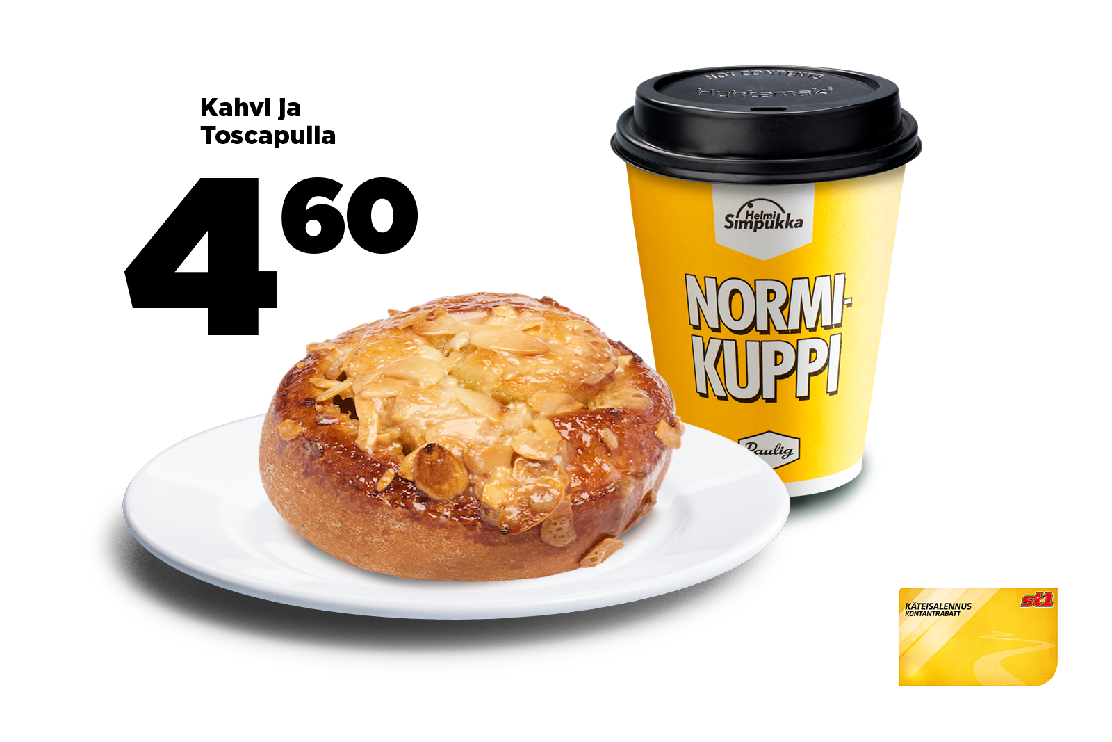 Kahvi ja toscapulla