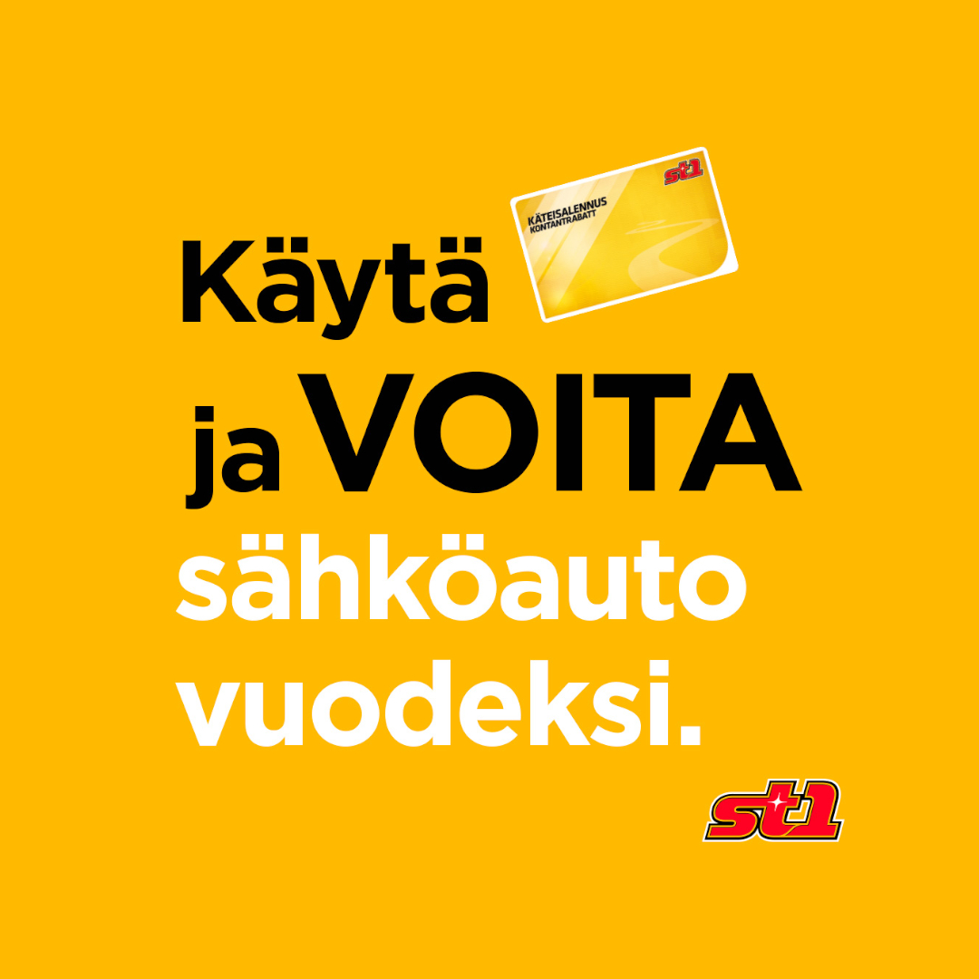 Voita sähköauto vuodeksi käyttämällä kättäriä