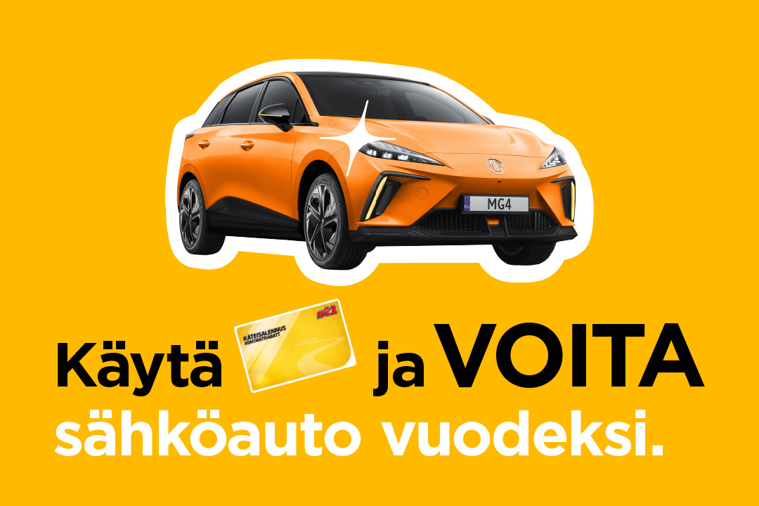 Voita sähköauto vuodeksi