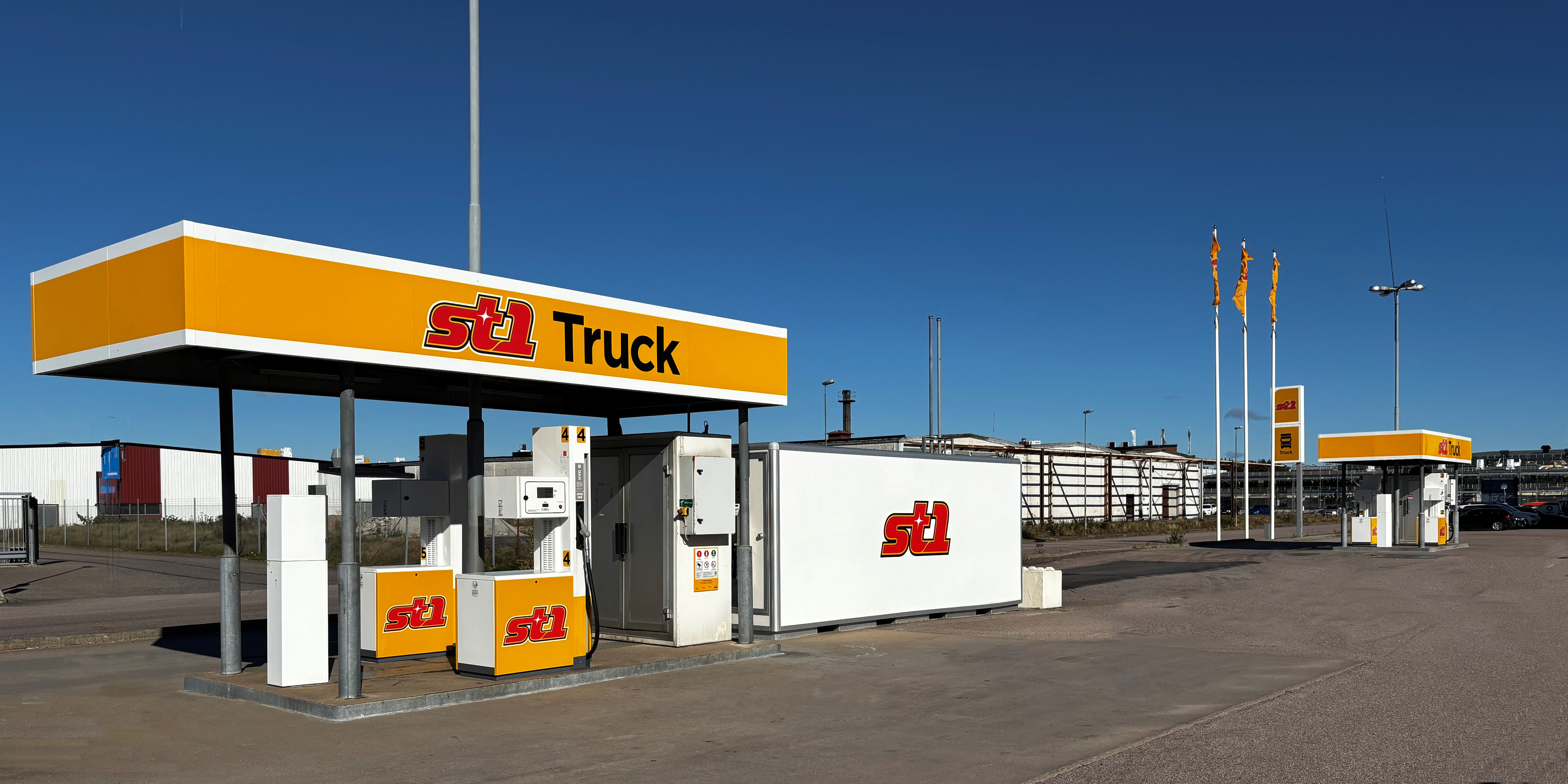 St1 Truck-stationen i Halmstad